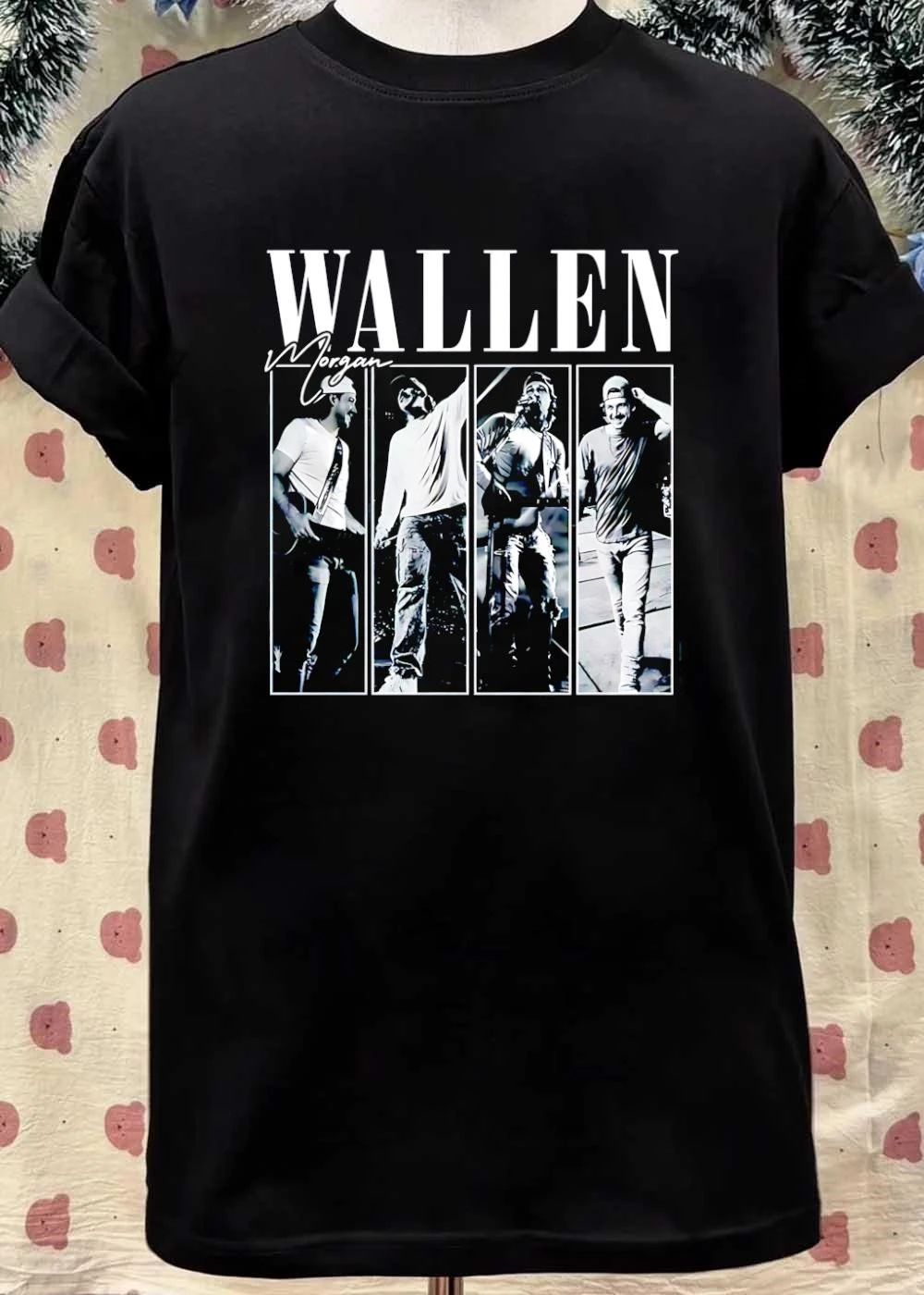 Wallen Morgan Four Panels Singer Performance Photo shirt