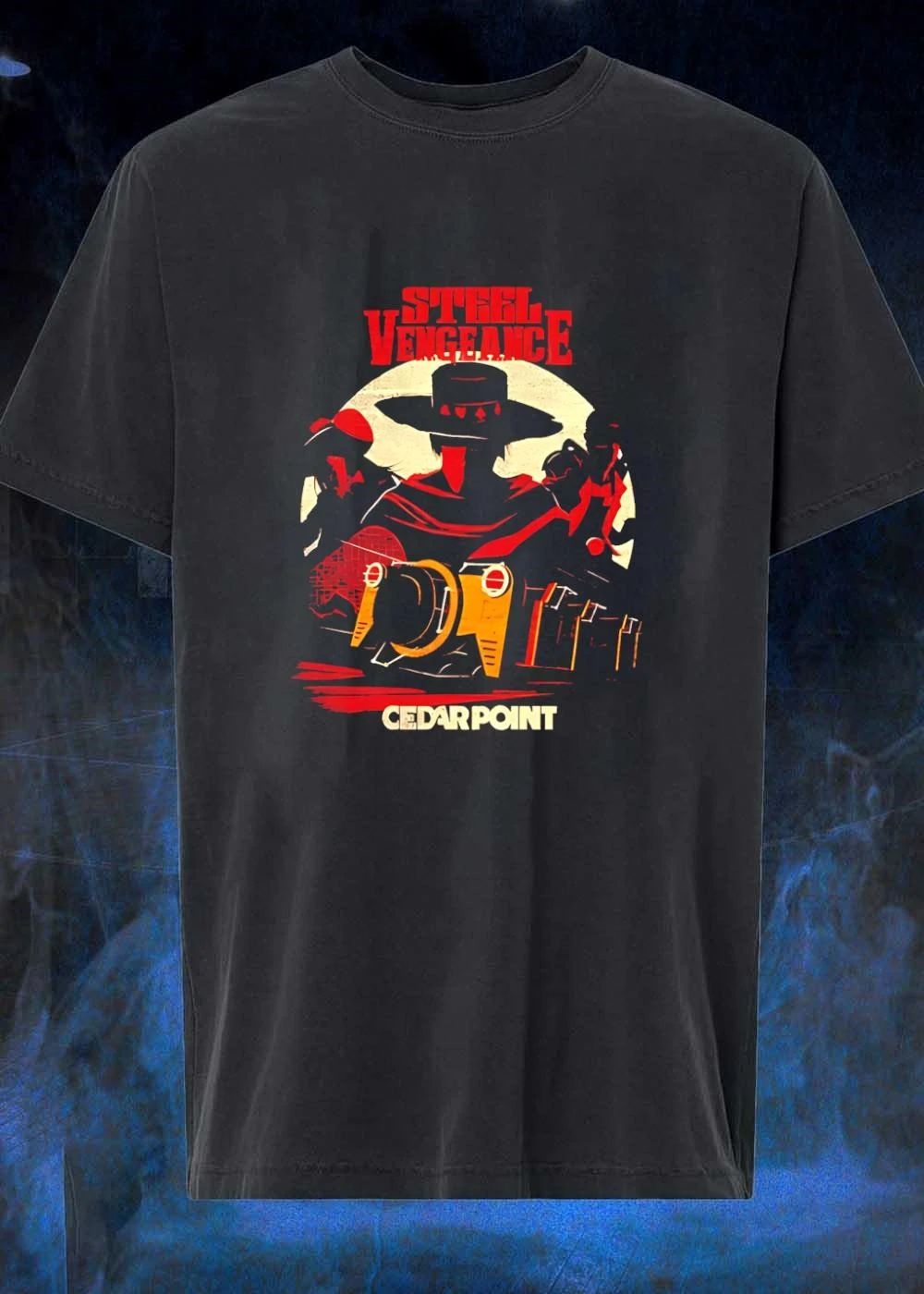 Steel Vengeance Cedar Point Wild West shirt