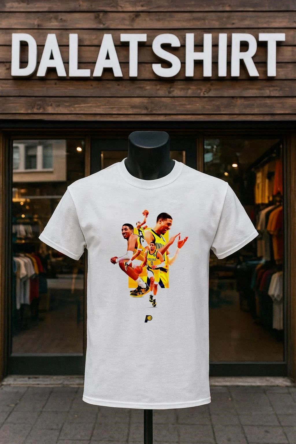 Tyrese Haliburton Indiana Pacers Superstar Collage Nba 2025 Finals Tribute shirt