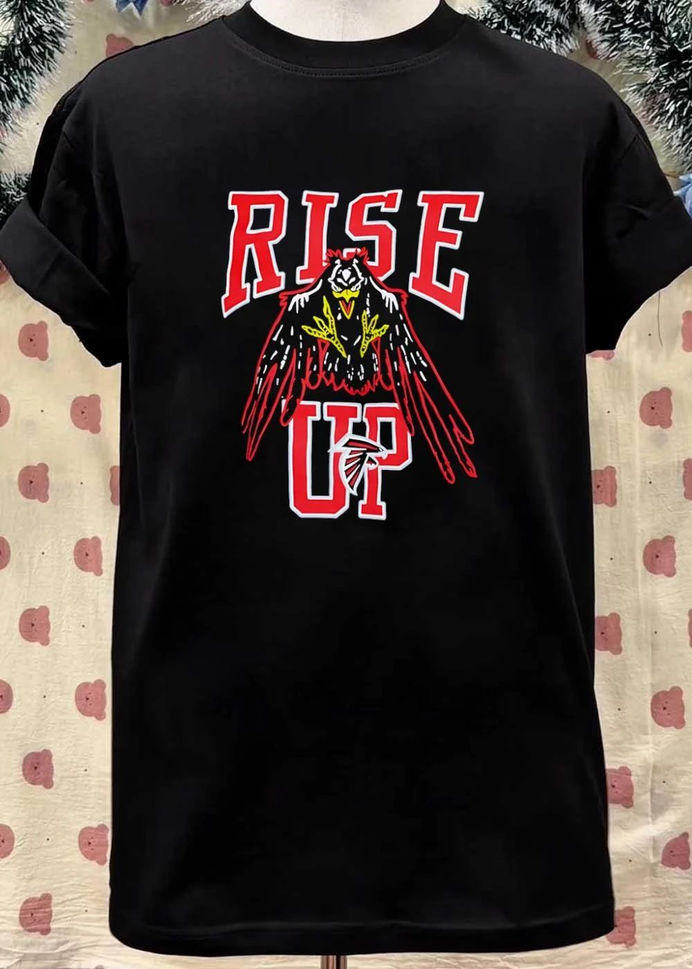Rise Up Atlanta Football Team Logo Mascot shirt