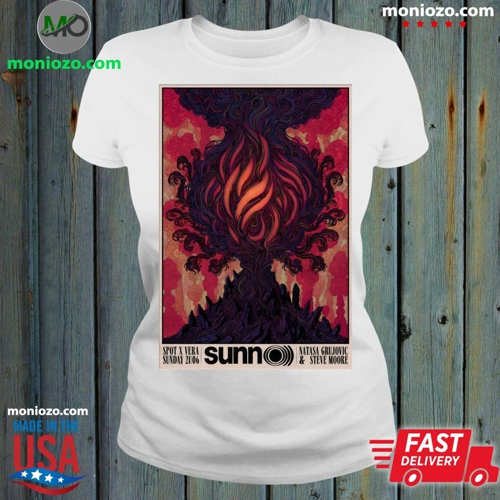 Sunn O))) Jun 21 2026 In Groningen Netherlands Poster Shirt