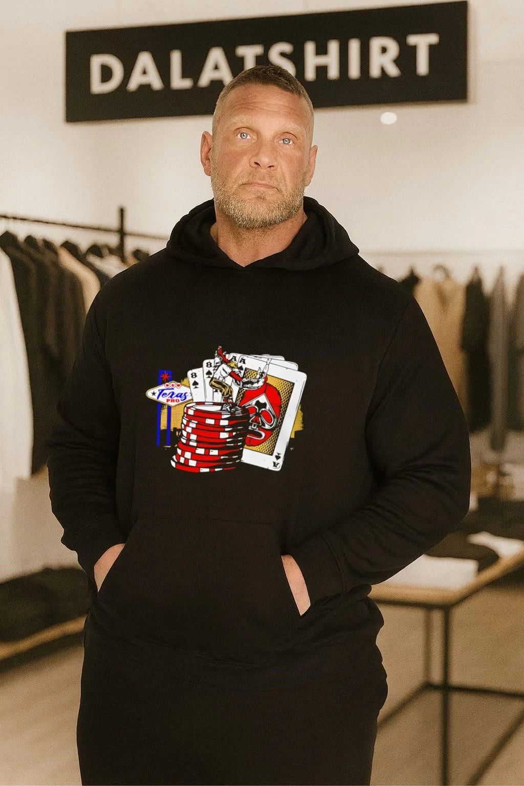 Texas Pro Wrestling Poker Card shirt