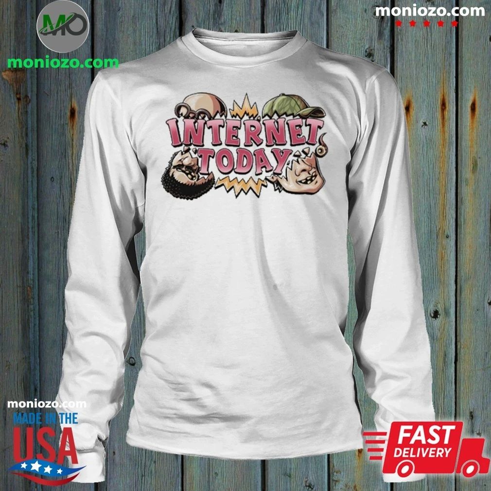Internet Today Busting Logo T-Shirt