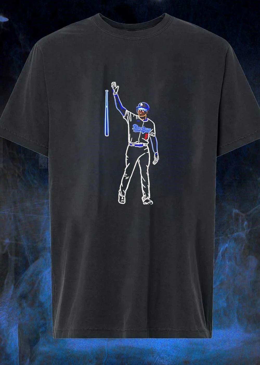 Dodgers Freddie Freeman Walk Off Homer neon shirt