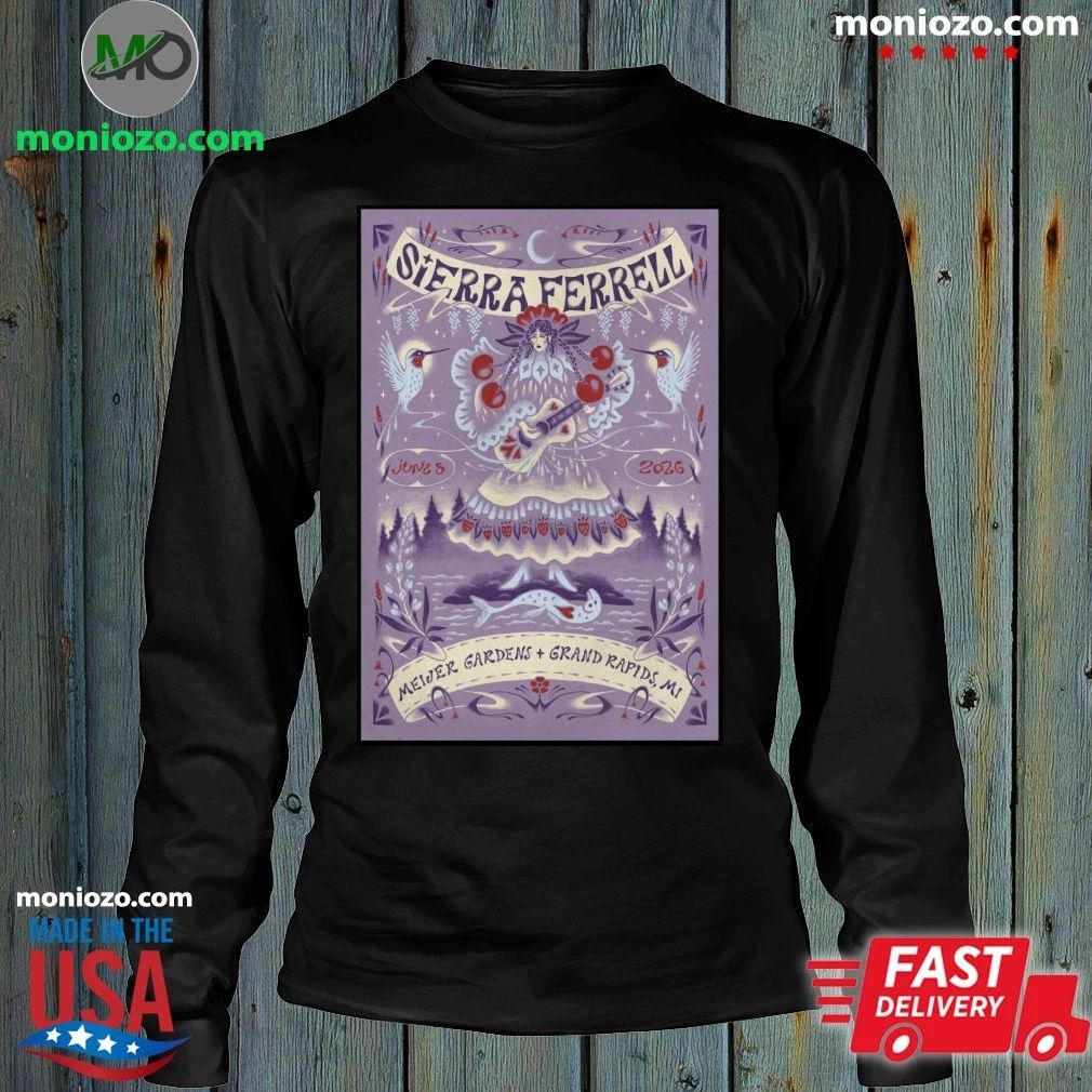 Original Sierra Ferrell In Grand Rapids MI On June 8 2026 Poster Shirt