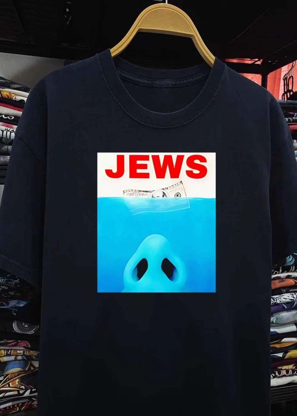 Jaws X Jews Dolar shirt