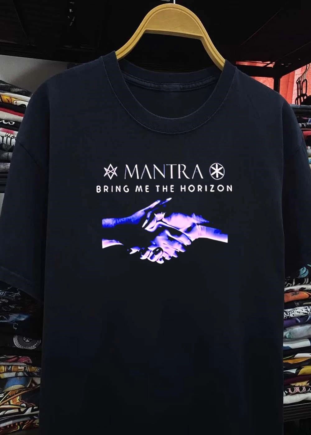 Mantra Bring Me The Horizon Handshake Logo Band shirt