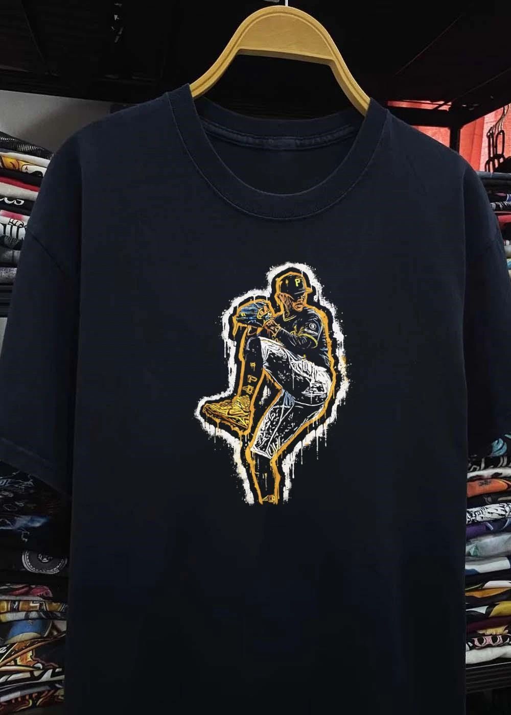 Paul Skenes Pittsburgh Pirates Splatter Paint shirt