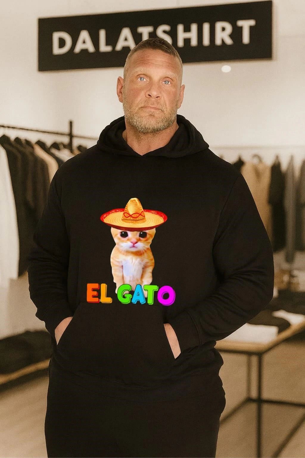 El Gato Cat Wearing Sombrero Hat shirt