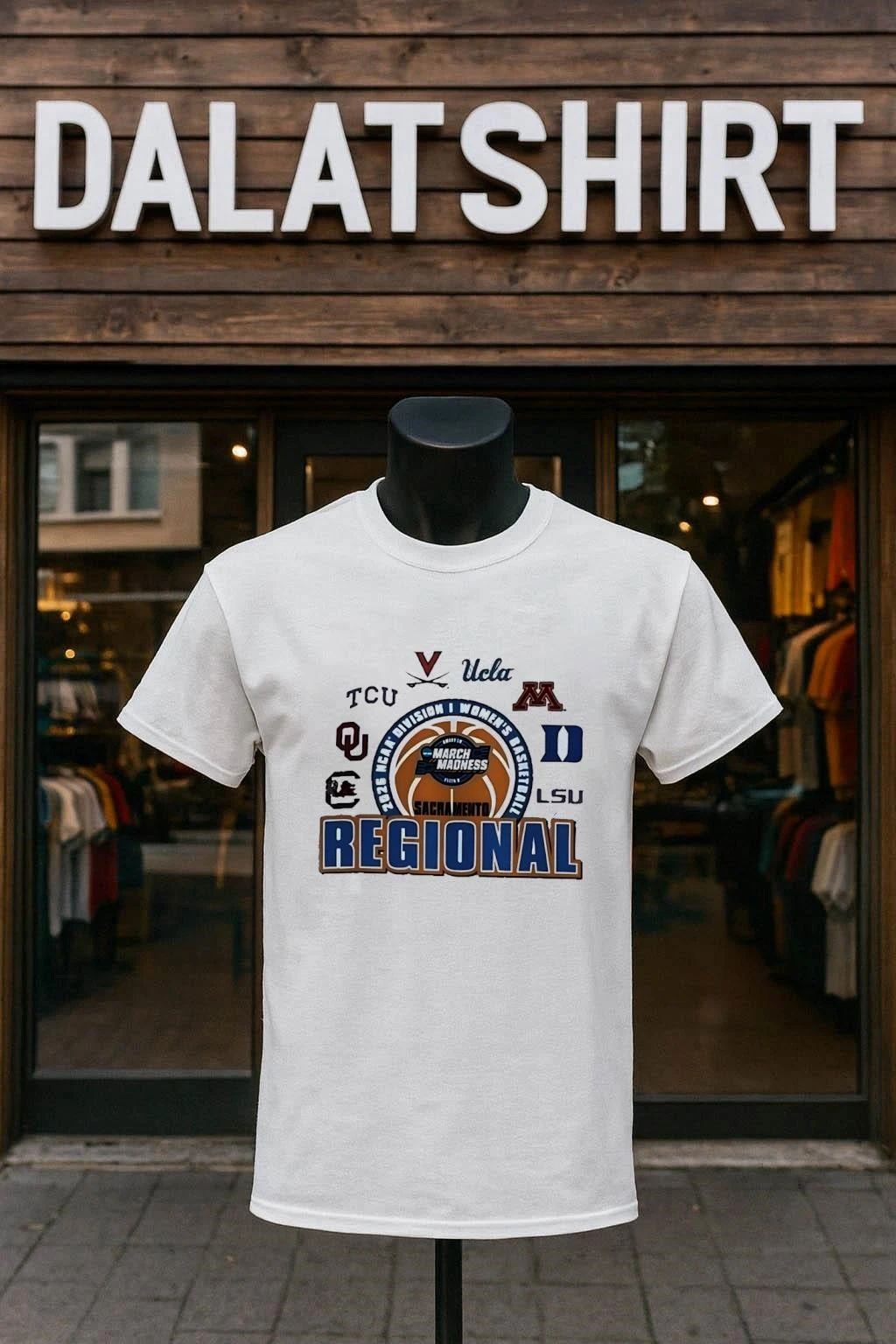 2026 ncaa women’s basketball tournament march madness sacramento regional shirt