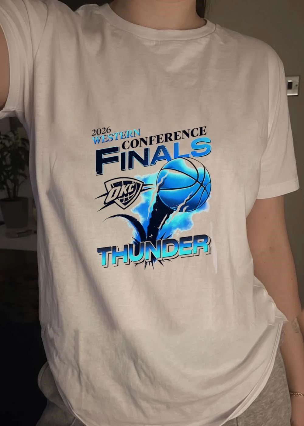 2026 Western Conference Finals OKC Thunder Basketball shirt