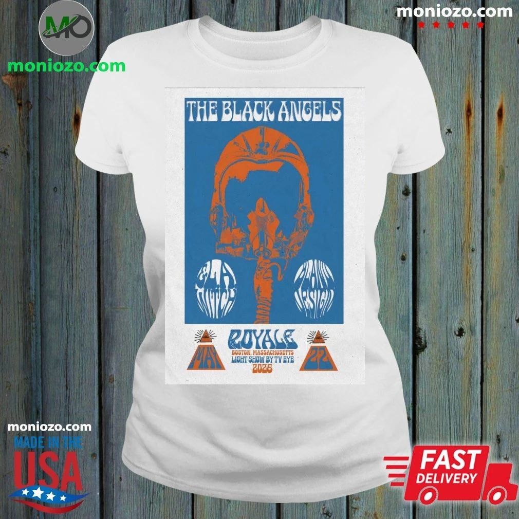 The Black Angels May 22 2026 Royale Nightclub in Boston MA Poster Shirt