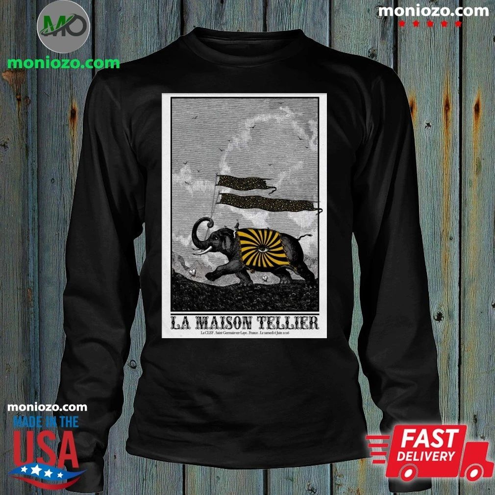 Original LA Maison Tellier June 06 2026 La CLEF, Saint-Germain-en-Laye, France Poster Shirt