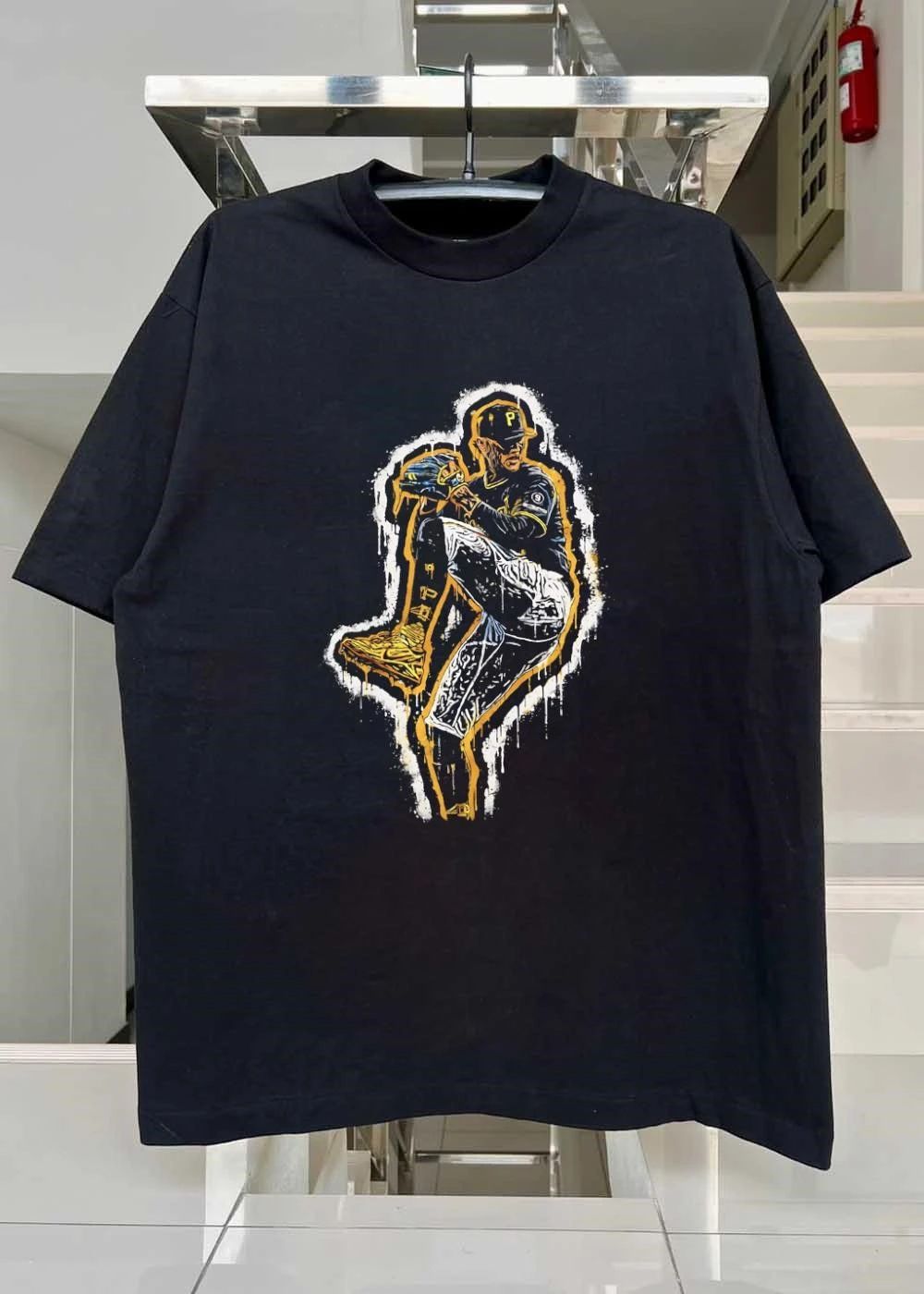 Paul Skenes Pittsburgh Pirates Splatter Paint shirt