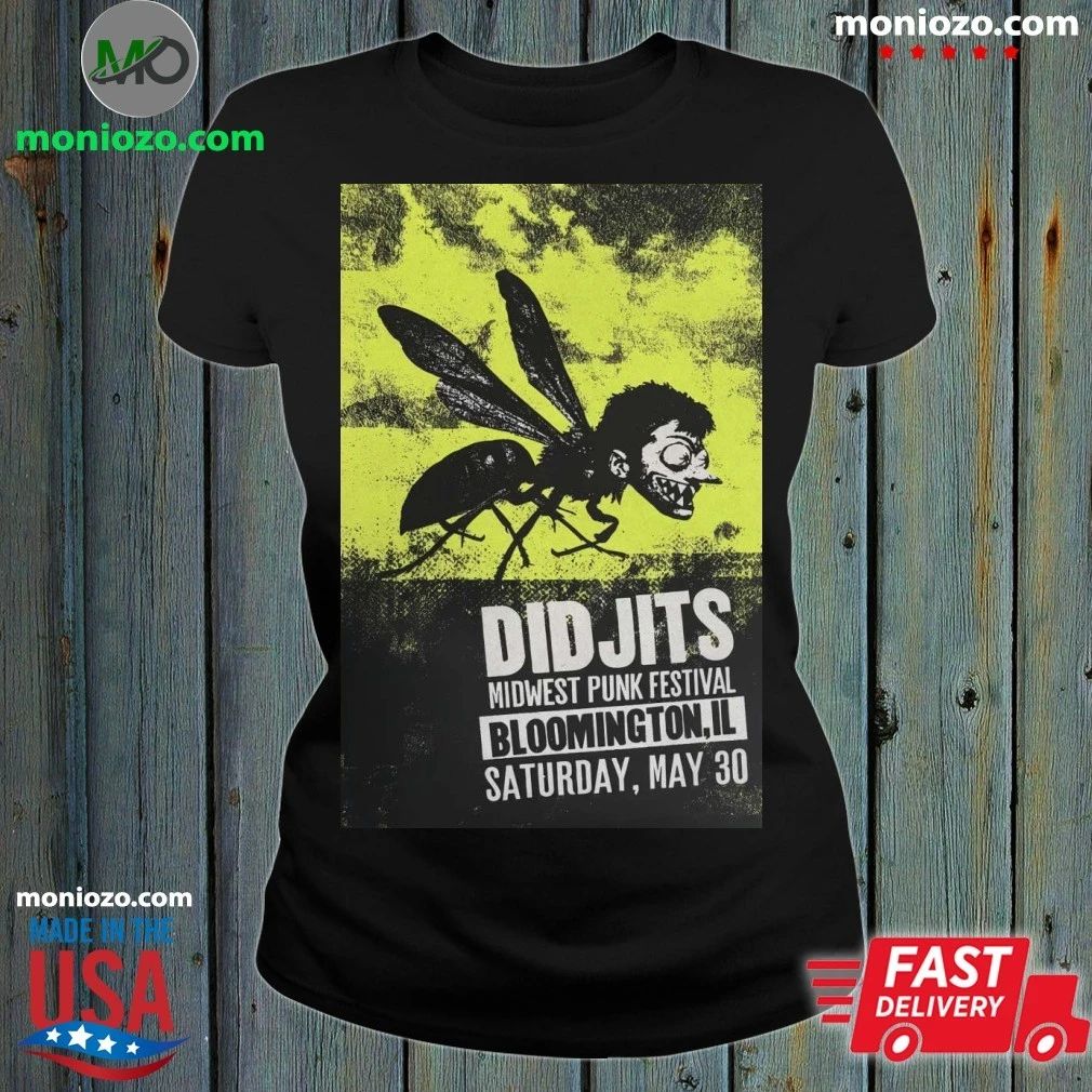 Original Didjits Concert in Bloomington, IL, on May 30, 2026 Poster Shirt