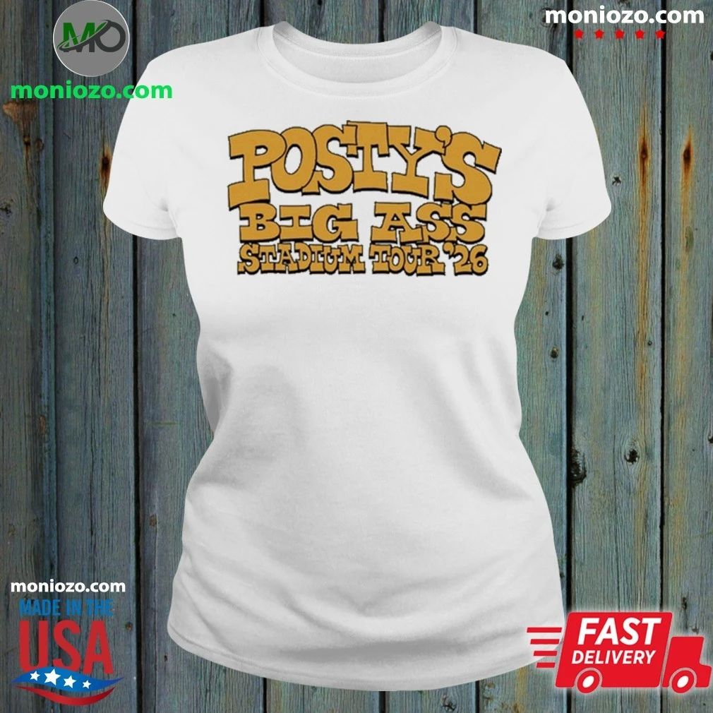 Original Post Malone Big Ass Stadium Tour Tire T-Shirt