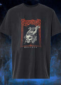 Gorguts Obscura Album Skull Lyre T-Shirt