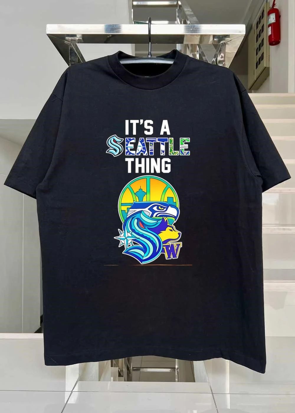 It’s A Seattle Thing Seattle Kraken Seahawks Huskies Mariners Sounders T-Shirt