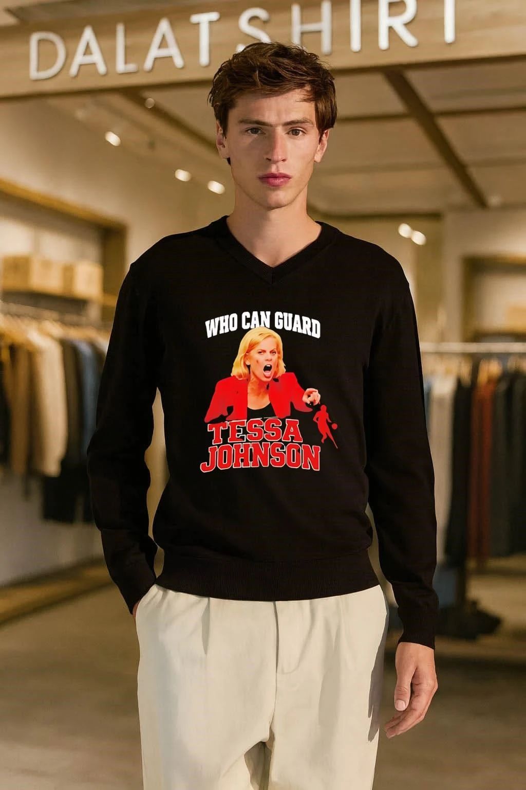 Who can guard tessa johnson shirt