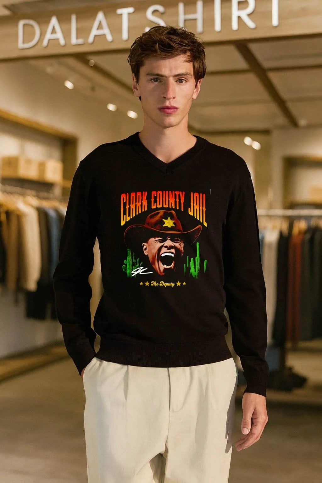 Clark County Jail The Deputy Cowboy Sheriff shirt