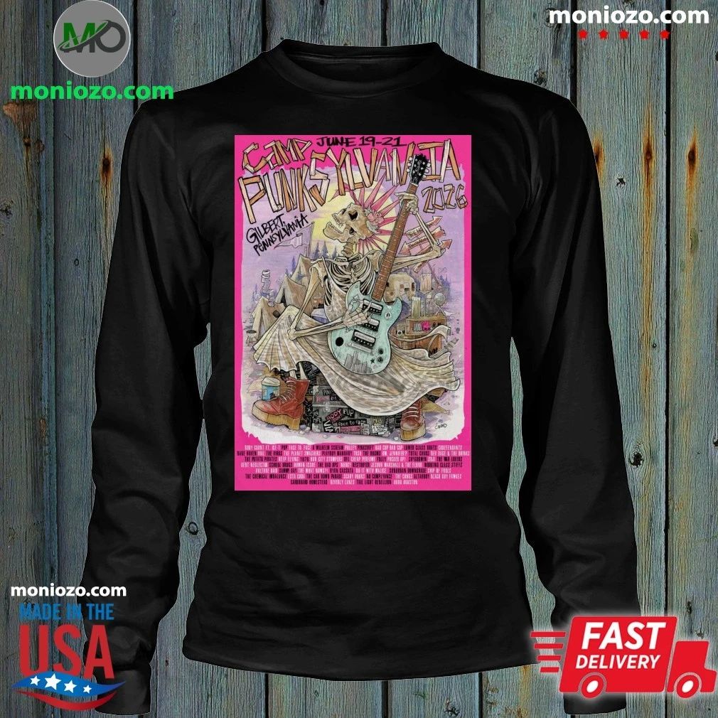 Camp Punksylvania Jun 19-21 2026 West End Fairgrounds In Gilbert PA Poster Shirt