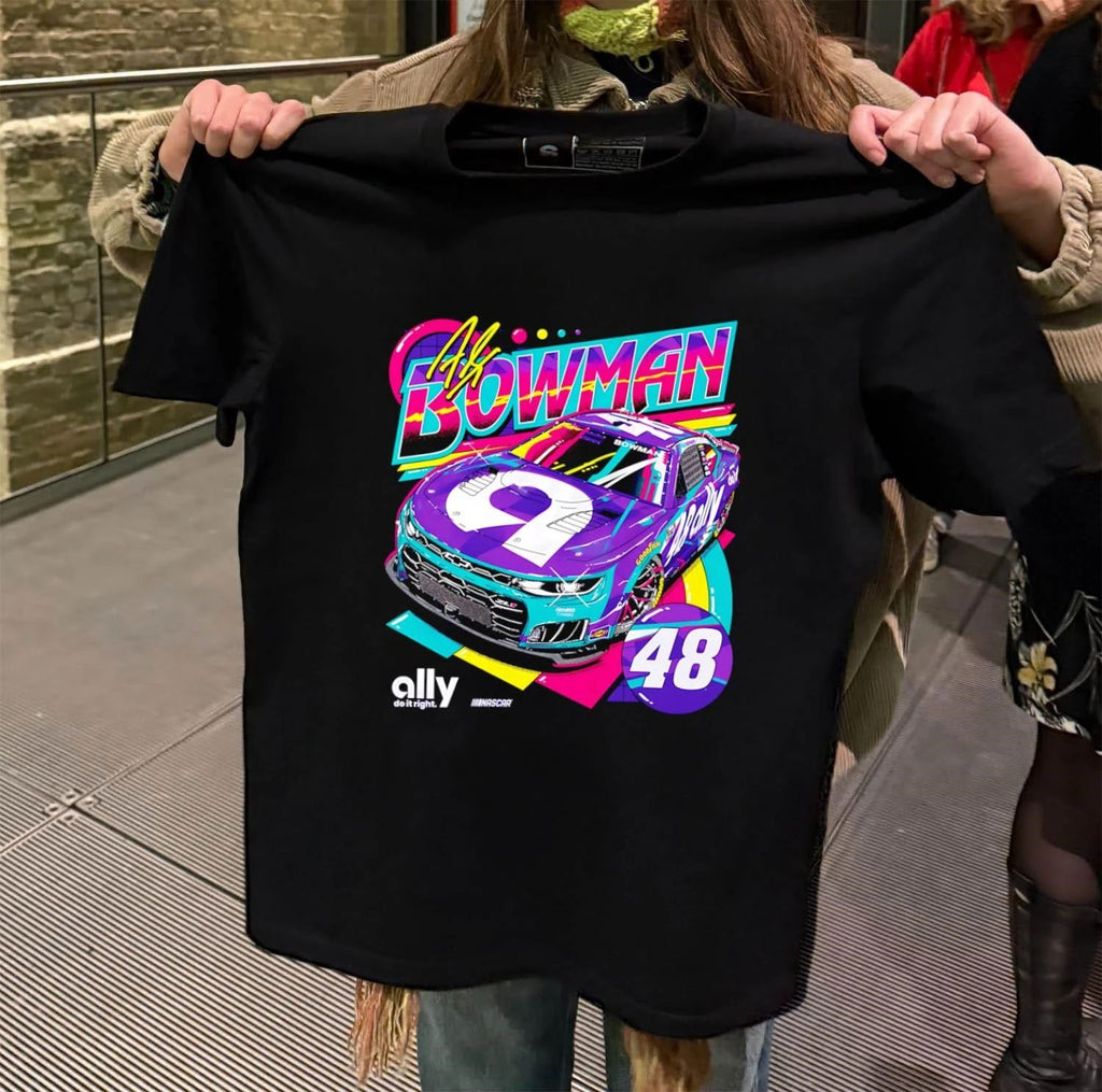 Alex Bowman 48 Ally NASCAR Racing Graphic shirt