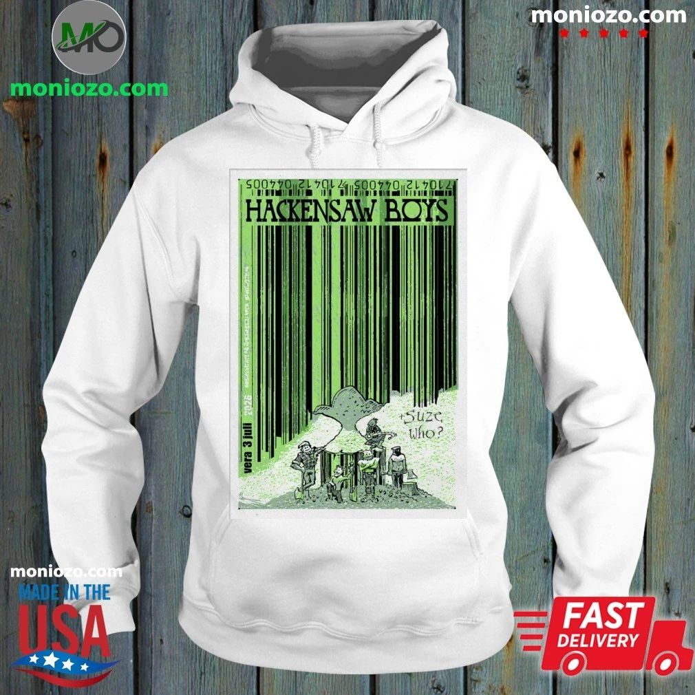 Hackensaw Boys At Vera Groningen On July 3 2026 Poster Shirt